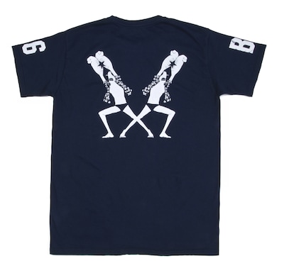 「ONE PIECE×MANGART BEAMS T×BANDAI」の新作「フランキー」Tシャツの背面。(C)尾田栄一郎/集英社・フジテレビ・東映アニメーション 発売元：（株）バンダイ