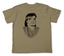 「美味しんぼTシャツ」は、フロントにメインキャラの海原雄山をプリント。(C)雁屋哲・花咲アキラ／小学館