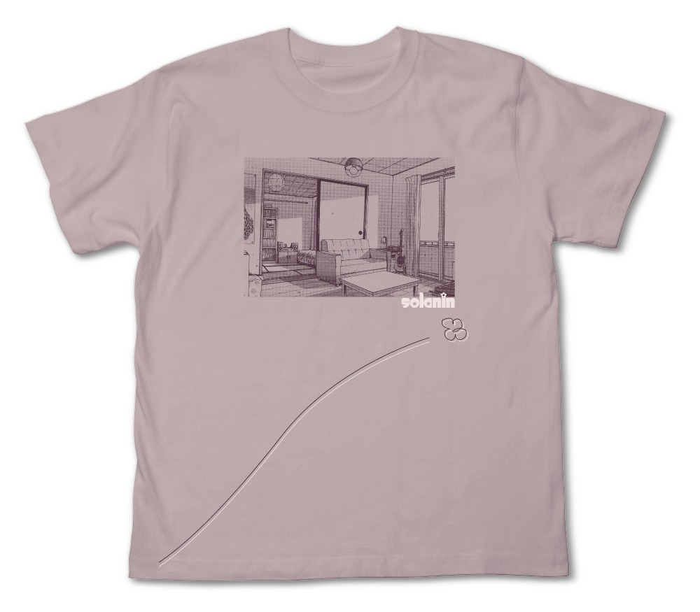 「ソラニンアパートTシャツ」カラーバリエーションのひとつ。(C)浅野いにお／小学館