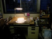 いがらしの仕事机。