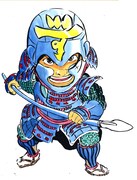 宮下英樹「ちぇんごく~初めてのセンゴク~」カット。