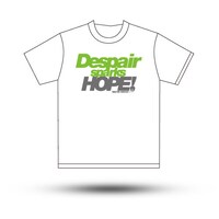 「名言Tシャツ　無念が願いをVersion!!」は限定100枚生産。価格は3000円。