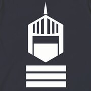 「ロビンマスク」Tシャツ黒。(C)ゆでたまご／集英社・東映アニメーション