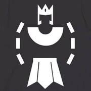 「アシュラマン」Tシャツ黒。(C)ゆでたまご／集英社・東映アニメーション