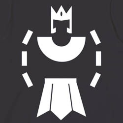 「アシュラマン」Tシャツ黒。(C)ゆでたまご／集英社・東映アニメーション