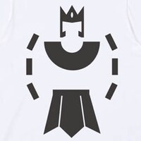 「アシュラマン」Tシャツ白。(C)ゆでたまご／集英社・東映アニメーション