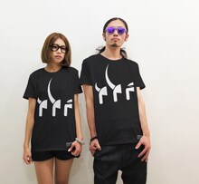 「バッファローマン」Tシャツ黒。(C)ゆでたまご／集英社・東映アニメーション