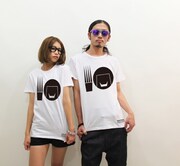 「ウォーズマン」Tシャツ白。(C)ゆでたまご／集英社・東映アニメーション