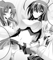 この紋所が目に入らぬか！脇を固めるのはボインの介さん、ヤンデレの各さん。「イエローゲート！」1巻より。