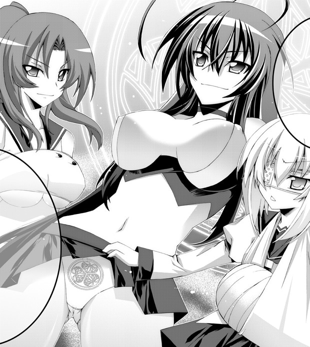 この紋所が目に入らぬか！脇を固めるのはボインの介さん、ヤンデレの各さん。「イエローゲート！」1巻より。