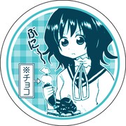 「虹ノ瀬咲フタつきマグカップ」フタのイメージ。甘いものが大好きな「むち子」の愛称で親しまれる咲が、何の疑問もなくサンドウィッチにチョコレートを山盛りするシーン。(C)クリスタルな洋介/小学館