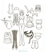 「近藤るるる画集R(仮)」イメージ。