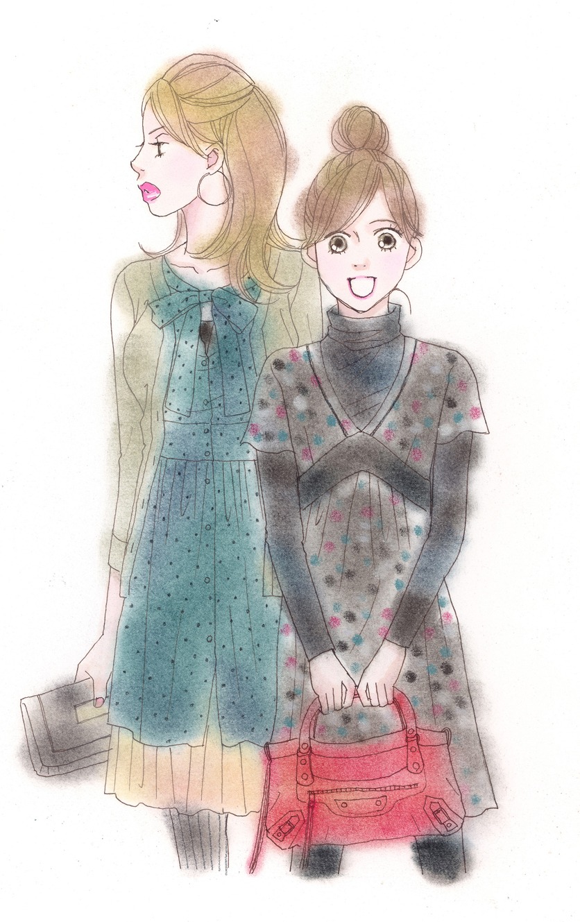 稚野による描き下ろしイラスト。この衣装が一体どんなアイテムに仕上がるのか？