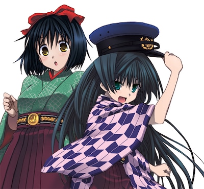 皇ハマオの新連載「椿色バラッド」カット。