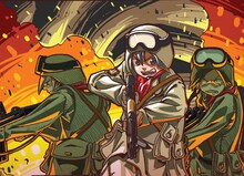 打海文三原作・七竈アンノ作画「裸者と裸者 孤児部隊の世界永久戦争」より