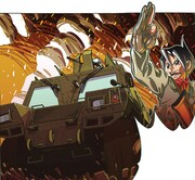 打海文三原作・七竈アンノ作画「裸者と裸者 孤児部隊の世界永久戦争」より