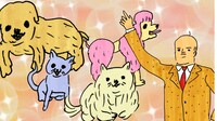「メカ☆アフロくん」場面写真（C）花くまゆうさく/クリエイティブアクザ/ハピネット