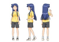 相沢千鶴の設定画（C）安部真弘（週刊少年チャンピオン）／海の家れもん