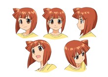 相沢栄子の設定画（C）安部真弘（週刊少年チャンピオン）／海の家れもん