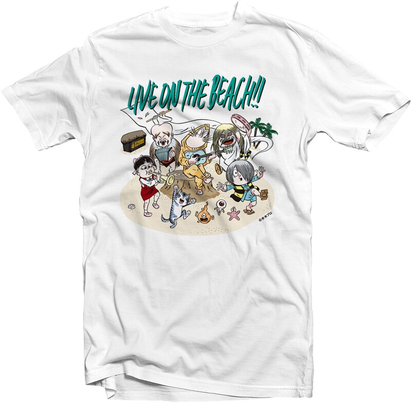 「音霊 OTODAMA SEA STUDIO 2010」で販売中のTシャツのひとつ。