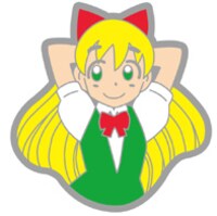 特製キャラクターピンズのうち、「新・ハイパーあんな」より金子光恵。