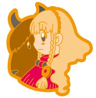 特製キャラクターピンズのうち、「ミラクル高僧チベットちゃん」よりチベットちゃん。