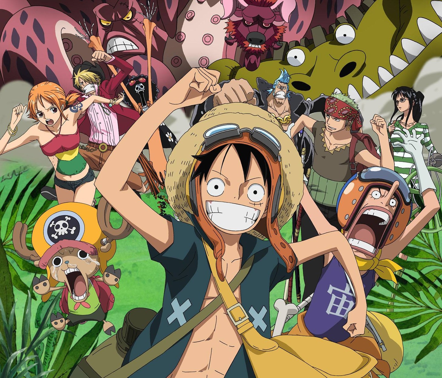 「ONE PIECE FILM STRONG WORLD」の1シーン。(C)尾田栄一郎/集英社・フジテレビ・東映アニメーション　(C)「2009ワンピース」製作委員会