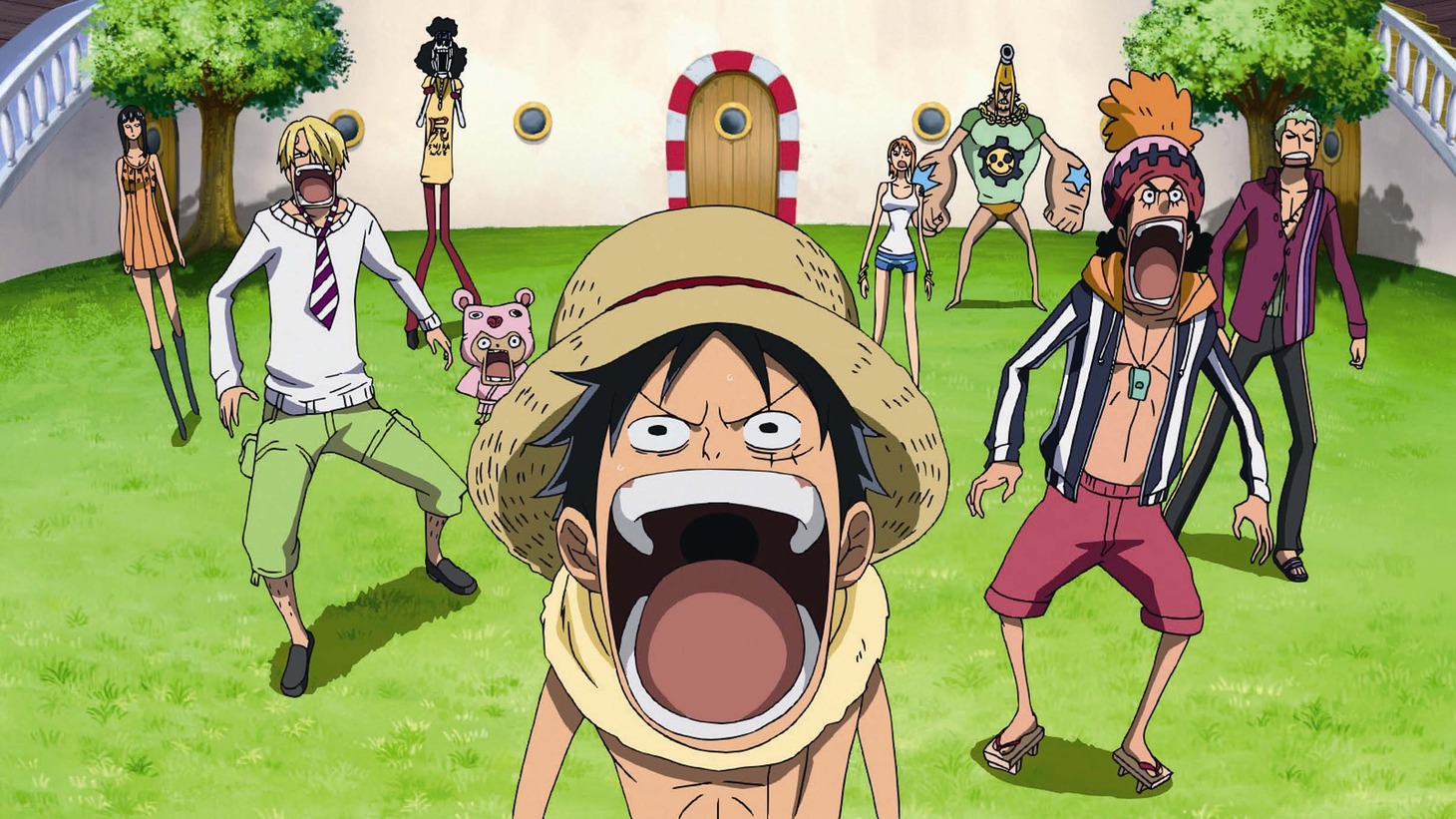 「ONE PIECE FILM STRONG WORLD」の1シーン。(C)尾田栄一郎/集英社・フジテレビ・東映アニメーション　(C)「2009ワンピース」製作委員会