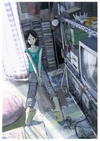 特典の浅野いにお描き下ろしポストカード。