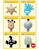 可動式フィギュアリボルテックにもやしもんが登場。「まめリボ！」は12種セットで5880円。セットの一部。