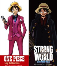 配布されるしおり「ルフィ」。リバーシブルで、片面は尾田によるイラスト、もう片面は「ONE PIECE FILM STRONG WORLD」のイラストが。（Ｃ）尾田栄一郎／集英社・フジテレビ・東映アニメーション