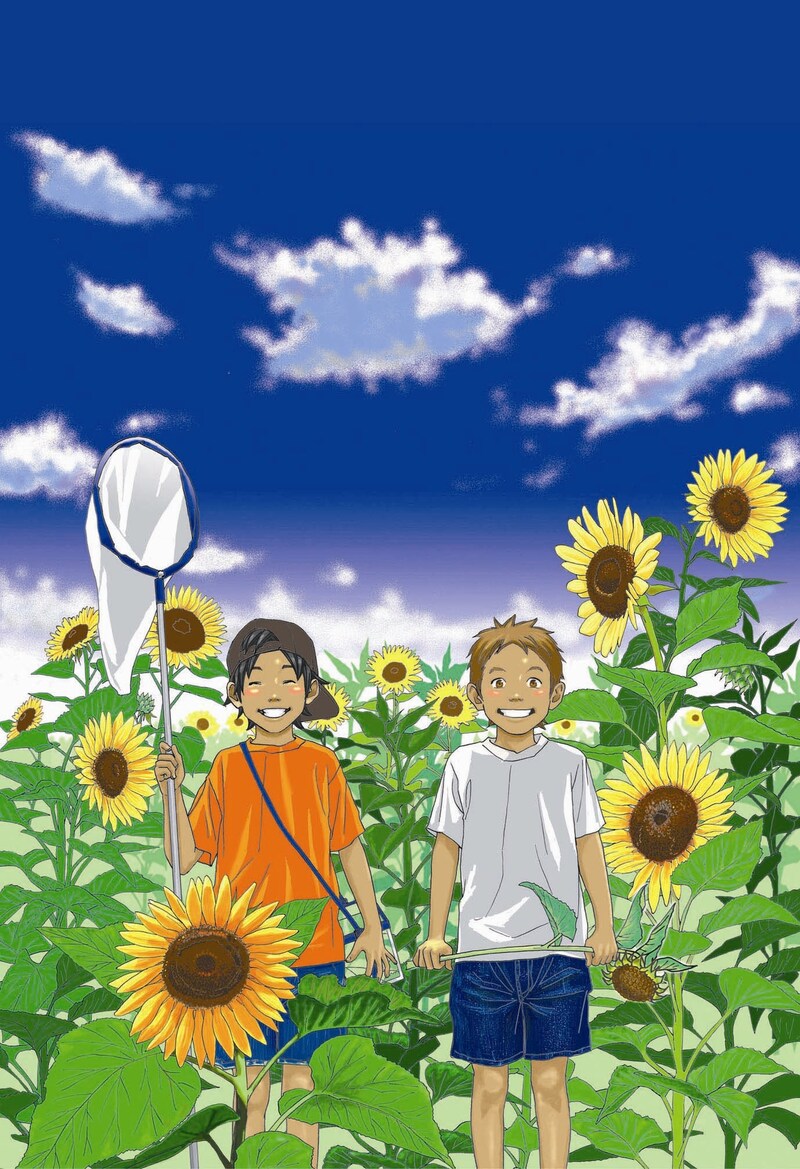 金城一紀原作、遠藤佳世作画「映画篇」カット。