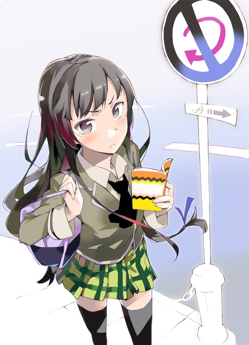 「僕は友達が少ない」1巻に使用されたイラスト。(C)2010 Itachi/Yomi Hirasaka/MF