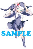 抽選でプレゼントされるマリアのタペストリー。(C)2010 Itachi/Yomi Hirasaka/MF