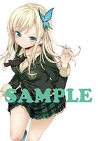 抽選でプレゼントされる星奈のタペストリー。(C)2010 Itachi/Yomi Hirasaka/MF