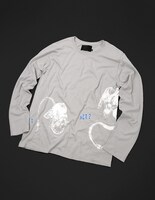ECHOES Long Sleeve T-Shirt［L.Gray］(C)LUCKY LAND COMMUNICATIONS / SHUEISHA