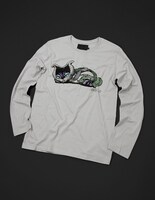 HERBCAT Long Sleeve T-Shirt［L.Gray］(C)LUCKY LAND COMMUNICATIONS / SHUEISHA