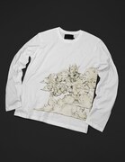 WEATHER REPORT Long Sleeve T-Shirt［White］(C)LUCKY LAND COMMUNICATIONS / SHUEISHA