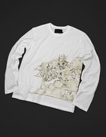 WEATHER REPORT Long Sleeve T-Shirt［White］(C)LUCKY LAND COMMUNICATIONS / SHUEISHA