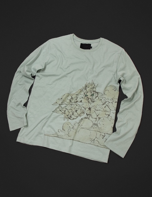 WEATHER REPORT Long Sleeve T-Shirt［Mint］(C)LUCKY LAND COMMUNICATIONS / SHUEISHA