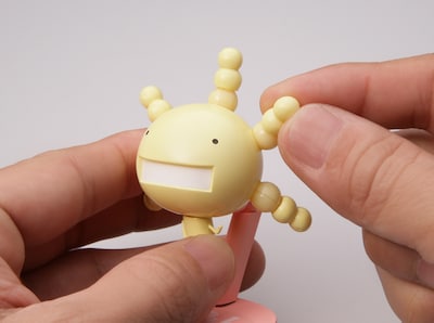 菌たちの愛らしさを忠実に再現。好き放題に動かしてかもそう。（C）石川雅之／講談社