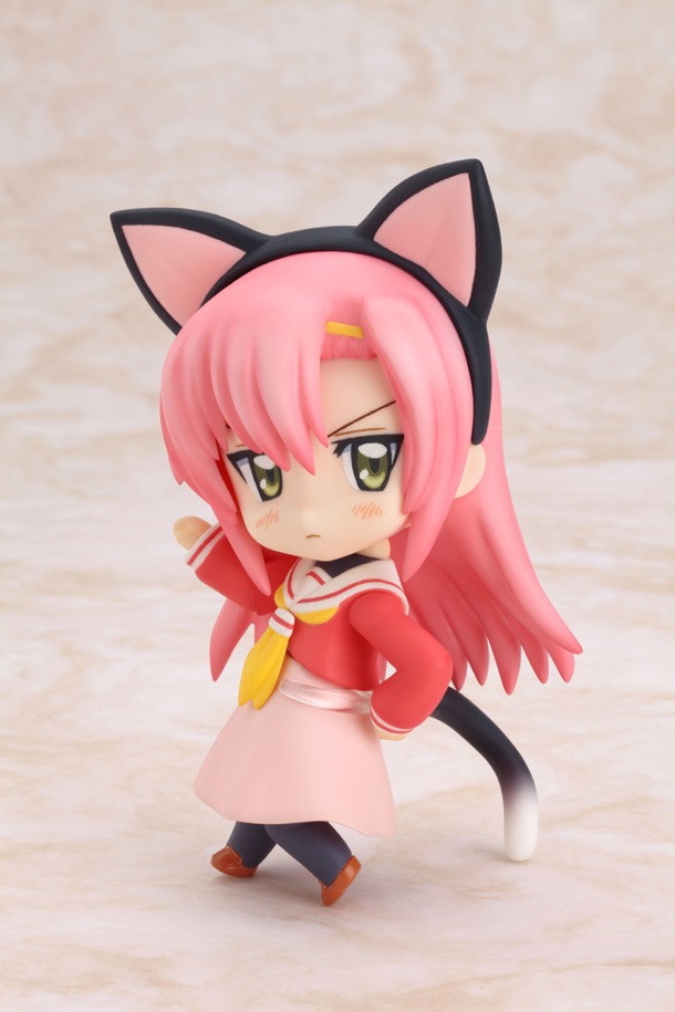 「ねんどろいど　桂ヒナギク」生徒会長、猫耳とシッポがよくお似合いです。(C)畑健二郎／小学館・白皇学院生徒会・テレビ東京