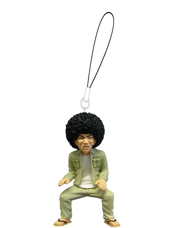 「アフロ田中 フィギュアストラップ」は10月発売予定。(C)のりつけ雅春／小学館 ビッグコミックスピリッツ連載中