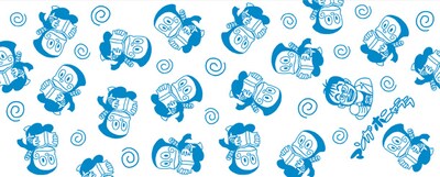 プレゼントのオリジナル手ぬぐい。