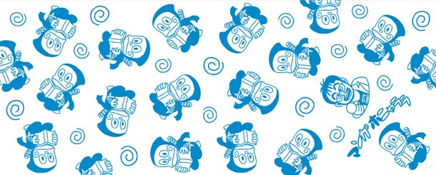 プレゼントのオリジナル手ぬぐい。