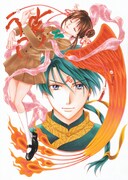 「TV-BOX」のBOXに使用される、渡瀬描き下ろしイラスト。（ｃ）渡瀬悠宇／小学館・ぴえろ 1995（ｃ）1996 渡瀬悠宇／小学館・バンダイビジュアル・ぴえろ・ムービック（ｃ）1997 渡瀬悠宇／小学館・バンダイビジュアル・ぴえろ・ムービック