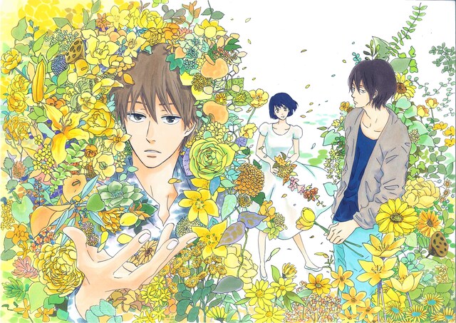 「夏雪ランデブー」2巻カバーイラスト。