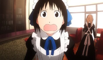 TVアニメ「それでも町は廻っている」からの一場面。(C)石黒正数・少年画報社／それ町製作委員会