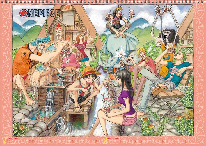 尾田栄一郎「ONE PIECE」カレンダー