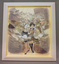 森薫が描いたCOMIC ZINのイメージキャラクター。額装された複製原画が当日販売される予定だ。